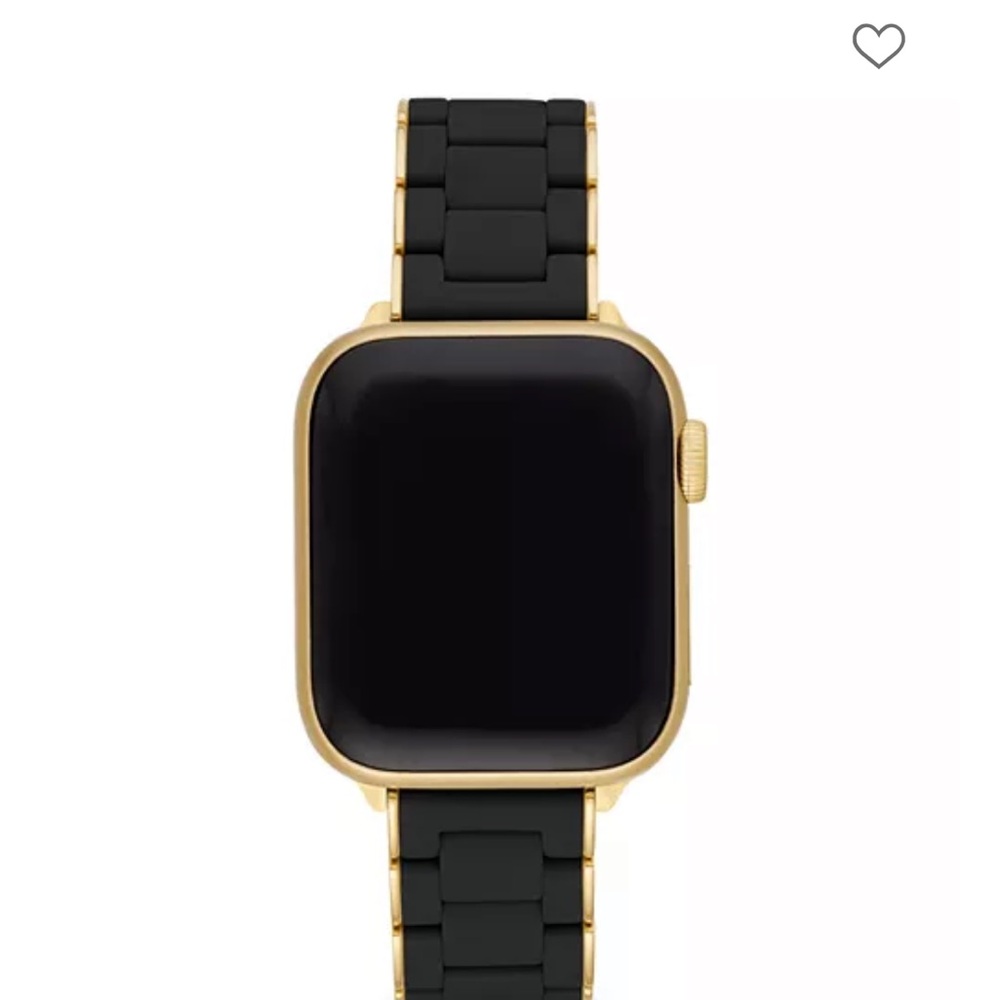 Michele Black and Gold Women's Watch